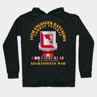 19th Engineer Battalion - Afghanistan War w SVC Hoodie